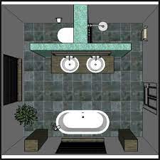 inspiratie voorbeelden badkamer badkamer plattegrond badkamerideeen