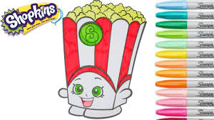 Your mouth will water with these new shopkins coloring pages, but don't eat the crayons. Shopkins Coloring Book Poppy Corn Season 2 Colouring Pages Youtube