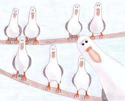 Bird From Finding Dory Finding Nemo Seagulls By Lieblingslemming On Deviantart Gift Table Seagull Illustration Diy Watercolor Painting Decorative Painting Projects