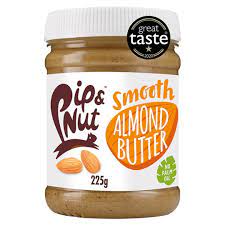 Check spelling or type a new query. Pip Nut Smooth Almond Butter 225g Tesco Groceries