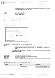 Evacuation floor plans help to identify exits and exit routes for the building. Fire Evacuation Plan Template Free And Customisable Template