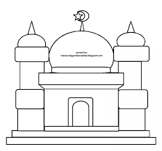 Hal ini karena masjid adalah pusat kegiatan ibadah. Sketsa Gambar Lomba Mewarnai Islami Download Kumpulan Gambar