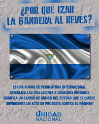 La segunda versión es una variación de la primera e indica que poner la bandera al revés e izarla en un punto representativo, es decir mástil de un barco o en el asta de un edificio, significa solicitud de auxilio por amotinamiento, secuestro o actualmente. Unidad Nacional Azul Y Blanco Pa Twitter Usar La Bandera Al Reves Tambien Es Una Forma De Protesta Unidadnacional