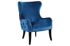 Kendel Round Back Chair Ashley Furniture Homestore In 2020 High Back Accent Chairs Wingback Chair Accent Chairs
