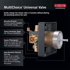 Given that i am not a plumber but have tools and am reasonably handy. Plumbing Fixtures Delta R10000 Unbx Multichoice Universal Tub Shower Rough In Valve Body Home Garden