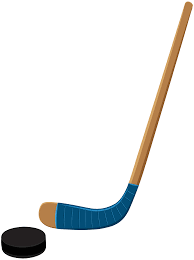 Shop sports themed canvas prints: Transparent Background Ice Hockey Stick Clipart Novocom Top