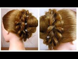 Chignon Tresse Facile Soiffure Pour Les Fetes Soiree Mariage Simple Et Rapide Youtube Tresse Facile Chignon Tresse Chignon
