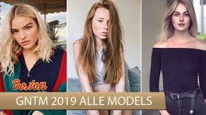 2019 war ein besonderes jahr für sie: Gntm 2019 Alle Kandidatinnen Top 35 Models Youtube