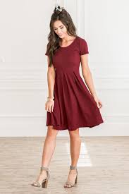Classic Timeless This Perfect Fit Flare Dress Works For Anything From Everyday Wear To Church On Sunday It Could Modest Dresses Dresses A Line Dress Work
