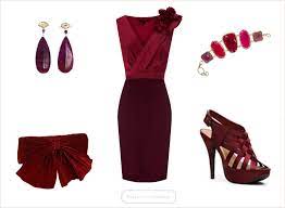 It's better to be overdressed than underdressed. Burgundy Dress For A Wedding Guest Burgundy Wedding Dress Country Dresses Wine Dress Outfit