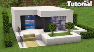 Touch device users, explore by touch or with swipe gestures. Minecraft How To Build A Small Modern House Tutorial Easy 31 Youtube
