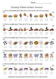 Ordinal Numbers Worksheets 2 Ordinal Numbers Number Worksheets 2nd Grade Math Worksheets