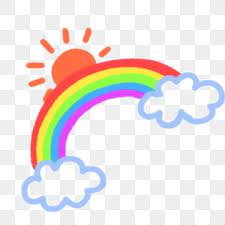 Rainbow Sun Rainbow Clipart Rainbow Clouds Png Transparent Clipart Image And Psd File For Free Download Rainbow Png Sun And Clouds Background Banner