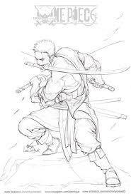 Artstation One Piece Roronoa Zoro Inhyuk Lee One Piece Drawing Zoro One Piece One Piece Manga