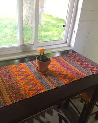 Mayan Table Runner Textiles One Of A Kind Guatemalan Textiles Guatemala Handmade Handwoven Handmade In Guatemala Guatemalan Textiles Mayan Guatemalan