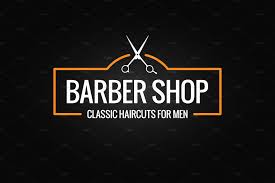 Black And Gold Barber Logo Barber Shop Logo Barber Shop Shop Logo Barbershop Design