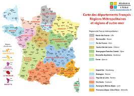 Le département français de l'ain, premier dans l'ordre alphabétique, porte le numéro 01. Departements Francais Carte Et Liste Des Departements Francais