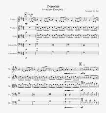 Published by alfred music (ap.16632). Demons Sheet Music For Violin Viola Cello Contrabass I M Blue Violin Sheet Music Free Transparent Clipart Clipartkey