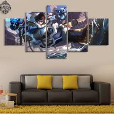 The perfect destination for interior designers and interior. Overwatch Mei 5 Panel Wall Art Home Decor Painting Canvas Printed Game Poster Painting On Canvas Artwork Cuadros Wall Decor Art Decorative Painting Paintings On Canvasposter Painting Aliexpress