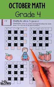 These fun online 4th grade social studies activities and games allow students to learn both the context and usage of their social studies vocabulary, as well as the proper spelling of the words. October Math Activities For Grade 4 Math Review Skills For 4th Grade Addition Subtraction Multiplication October Math October Math Activities Math Packets