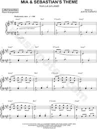 Music notation created and shared online with flat. Littletranscriber Mia Sebastian S Theme Sheet Music Piano Solo In A Major Download Print Sku Mn0171182