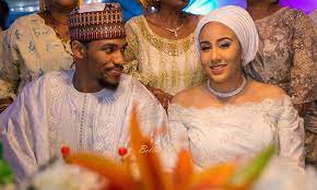 First Look Minister Amina Mohammed Gives Away Daughter Samira Ibrahim To Aminu Bukar Yobe In Marriage Falz Korede Bello Perform Bellanaija