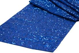 Blue Sequin Table Runner Sequin Table Runner Sequin Table Blue Table Runner