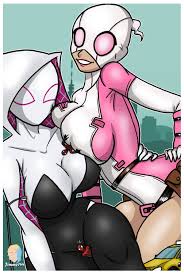 Gwen Poole and Gwenpool Superheroine Thicc Yuri Huge Ass Superhero < Your  Cartoon Porn