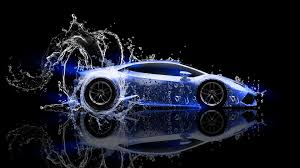 Lamborghini Huracan Lp 610 4 Water Effect Hd Wallpaper Xe Hơi