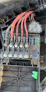 Fuse box diagrams presented on our website will help you to identify the right type for a particular electrical device installed in your vehicle. Noticed On My High Voltage Fuse Box In My 2003 Vw Beetle That One Of The Fuse Inputs Looks Melted It Happened To Control The Coolant Fan Can This Affect My A C