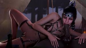 Shadowheart Sucking Hard Cock (Black)