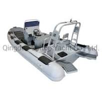 CE 5.8m Rib580 Aluminum Rib Boats Aluminium Hull Rigid Inflatable Boat for  Sale