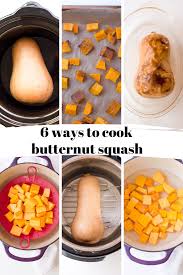 Plate the squash and microwave it for 5 minutes. Not Sure How To Cook Butternut Squash It Is Easy And There Are Lots Of Different Butternut Squash Cooking Butternut Squash Recipes Preparing Butternut Squash