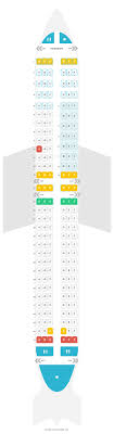 Seat Map Boeing 737 800 738 Sun Country Airlines Find The