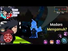 Madara Ngamuk Madara Uchiha Black Mode Naruto Senki Mod Gabungan By Saepulohm Youtube