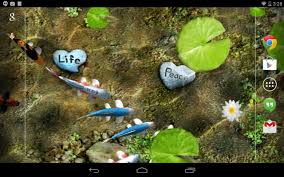Big Wave Live Wallpaper Wallppapers Gallery Fish Wallpaper Free Live Wallpapers Koi Fish