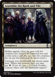 What do you want to do? Assemble The Rank And Vile The Rumor Mill Magic Fundamentals Mtg Salvation Forums Mtg Salvation