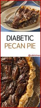 Diabetic Pecan Pie Cdkitchen Com Diabetic Friendly Desserts Sugar Free Pecan Pie Diabetic Pecan Pie Recipe