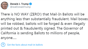 Once trump settled into the white house, twitter became a place for him to talk about his policy objectives. Twitter Tags Trump Tweet With Fact Checking Warning Bbc News