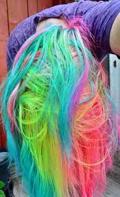 Diy Hair 10 Ways To Dye Colorful Hair Hair Styles Rainbow Hair Color Neon Hair