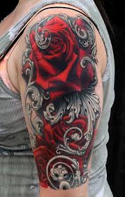 1001 Ideen Fur Ein Oberarm Tattoo Die Besten Designs Tattoo Oberarm Frau Oberarm Tattoo Rosen Tattoo Oberarm