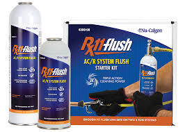Finished i found nu calgon mentioned on the forum but all that is carried locally is oatly leak detector. Rx11 Flush Nu Calgon