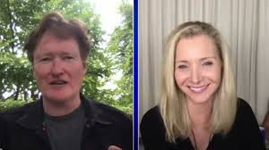 Since 2010, he has hosted conan on the cable channel tbs. Lisa Kudrow Assures Fans The Friends Reunion Is Still Planned For August During Conan O Brien Interview