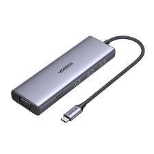 USB-C Hub met HDMI & VGA voor MacBooks en Laptops