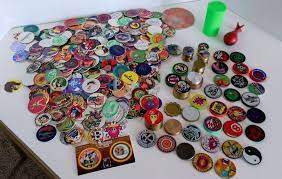 Vintage Lot 39 Pog Slammers Over 400 Pogs Mat W Missile 8 Ball Disney 90s Disney 90s Traditional Games Vintage Toys