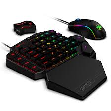 However, if you're like me and have never really used it, it's gonna be awful at first. Redragon K585 One Handed Gaming Keyboard And M721 Pro Mouse Combo With Ga200 Converter For Xbox One Ps4 Switch Ps3 And Pc Blue Switch Redragon Zone
