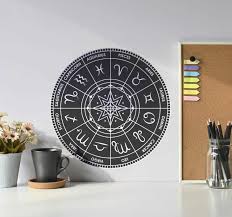 1 washi sticker on each page. Beautiful Zodiac Sign Wall Decals Tenstickers