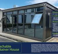 Supply 20ft Detachable Container Houses Office Pod Container ...