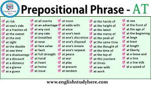 Prepositional phrases, then, consist of a preposition and the object it governs (a noun, gerund, or clause). Prepositional Phrase At Archives English Study Here