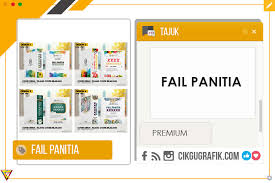 Fail panitia merupakan fail rasmi, oleh itu ia perlu mengikut sistem pengurusan fail yang betul berdasarkan pekeliling pengurusan fail dan surat rasmi. Fail Panitia Premium Koleksi Grafik Untuk Guru